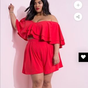 Rebdolls Ruffle Top